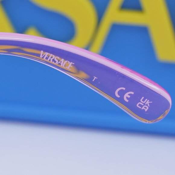 Versace Kids VK4429U 5370/5 Geometric Sunglasses - Pink/Fuchsia - Picture 10 of 10